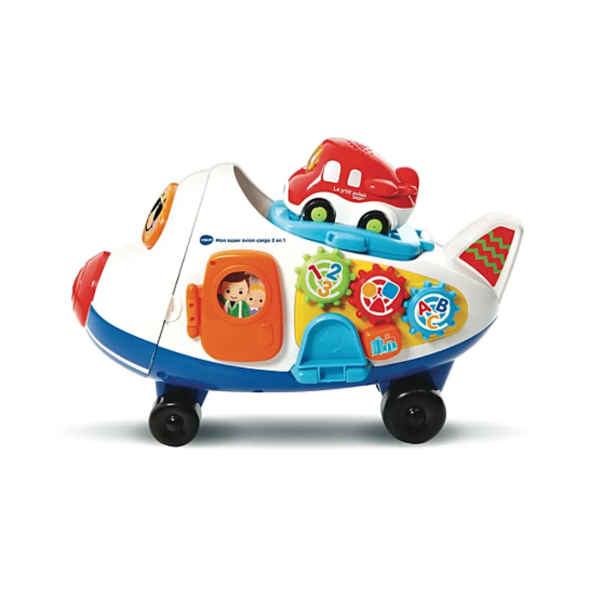 Vtech Mon Super Avion Cargo 2 En 1 (Tut Tut Bolides) + Fusée Zoé - Occasion